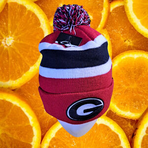 New 47 Georgia Bulldogs‎ Pom Pom Knit Hat